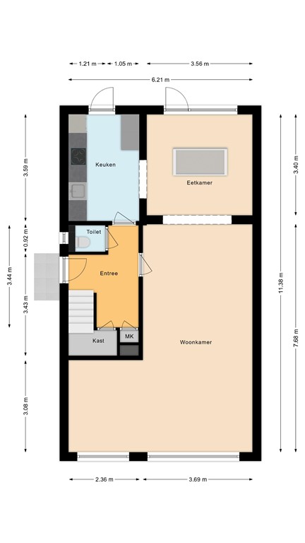 mediumsize floorplan